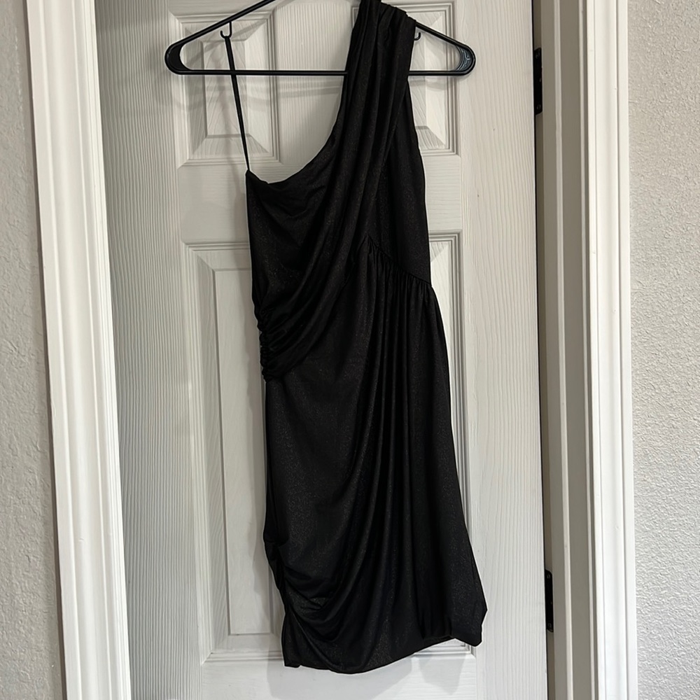 Gianni Bini One drape shoulder dress, Size S